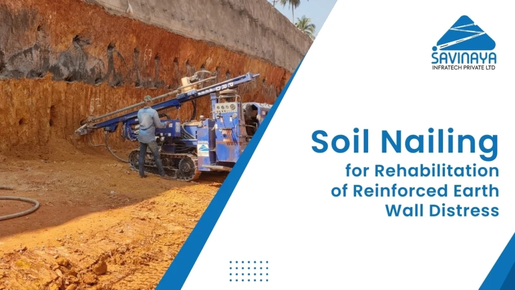 Soil Nailing Techniques For Rehabilitation Of Reinforced Earth Wall Distress