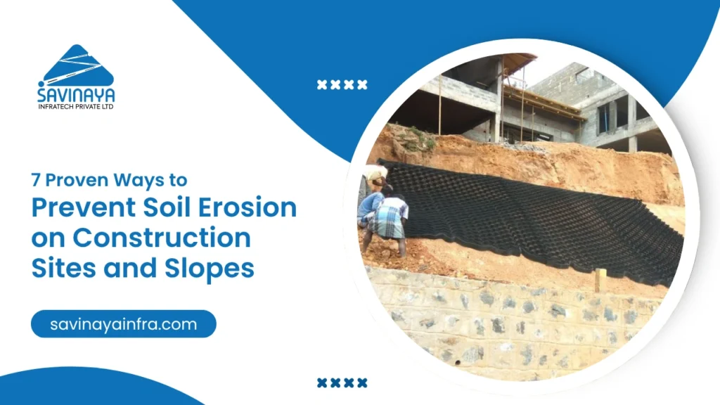 7 Proven Ways to Prevent Soil Erosion on Construction Sites and Slopes 2 7 Proven ways to prevent soil erosion on construction sites