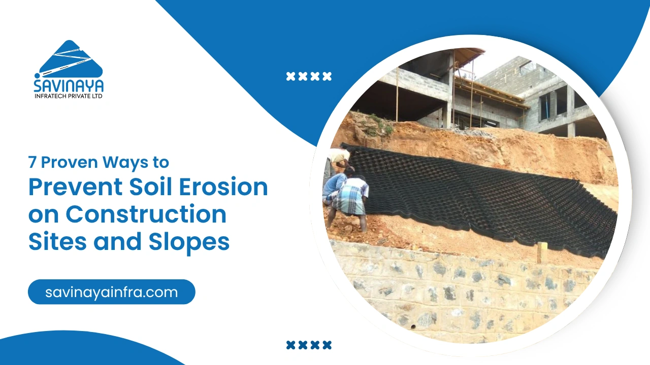 Blogs 1 7 Proven ways to prevent soil erosion on construction sites