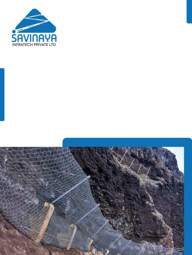Rockfall protection systems prevents landslides