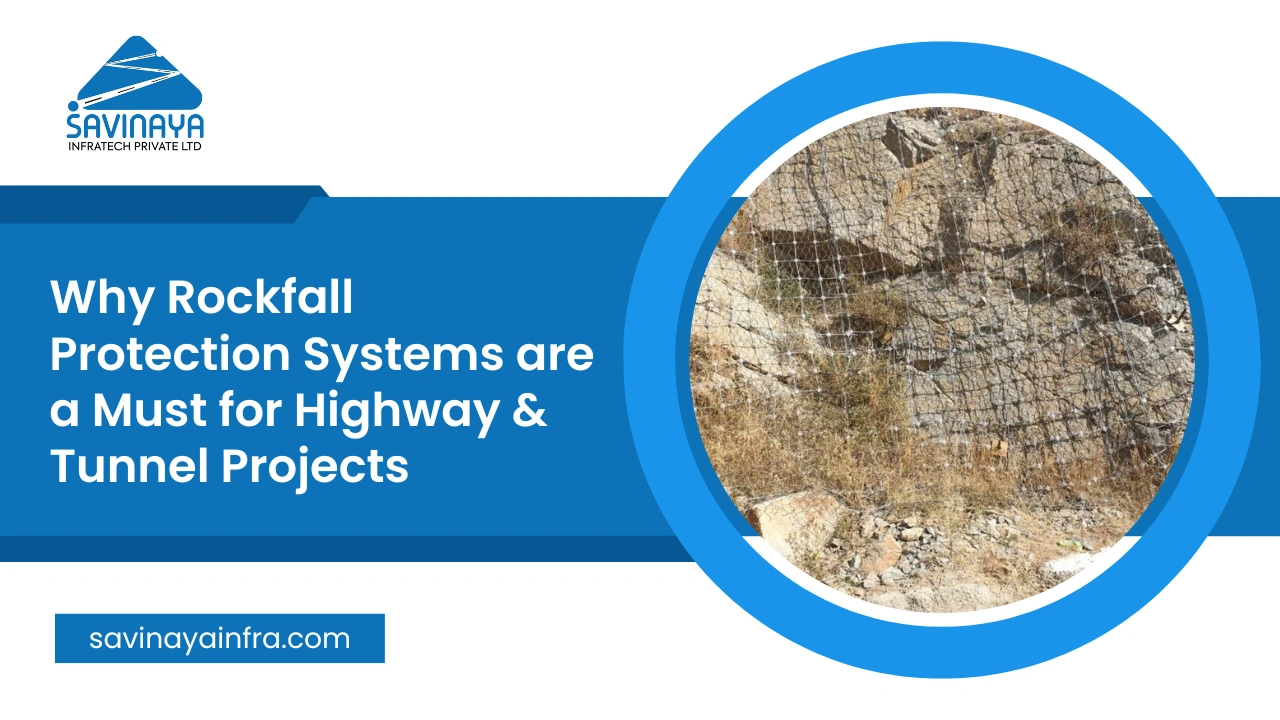 Rockfall protection systems for highway tunnel projects