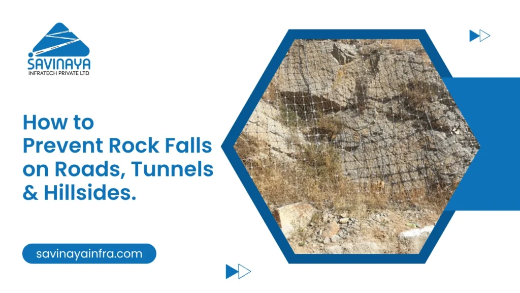 rockfall prevention on roads tunnels and hillsides