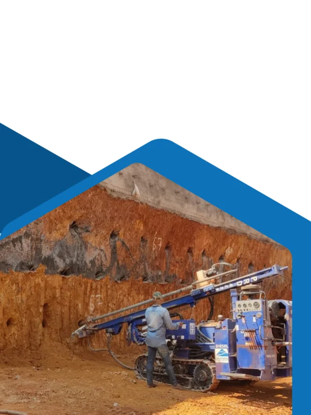 Soil nailing process