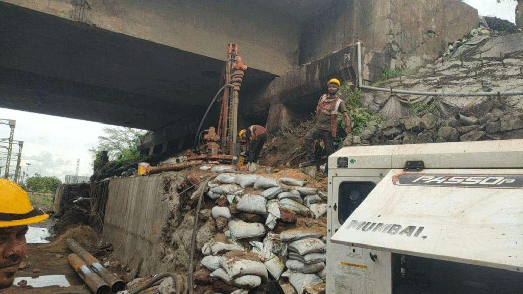Innovative Use of ODEX Micropiling, Shotcreting, Stone Pitching, and Geocomposite to Create Space for Laying an Additional Railway Lane at Jindal Paradip Port 3 image 6