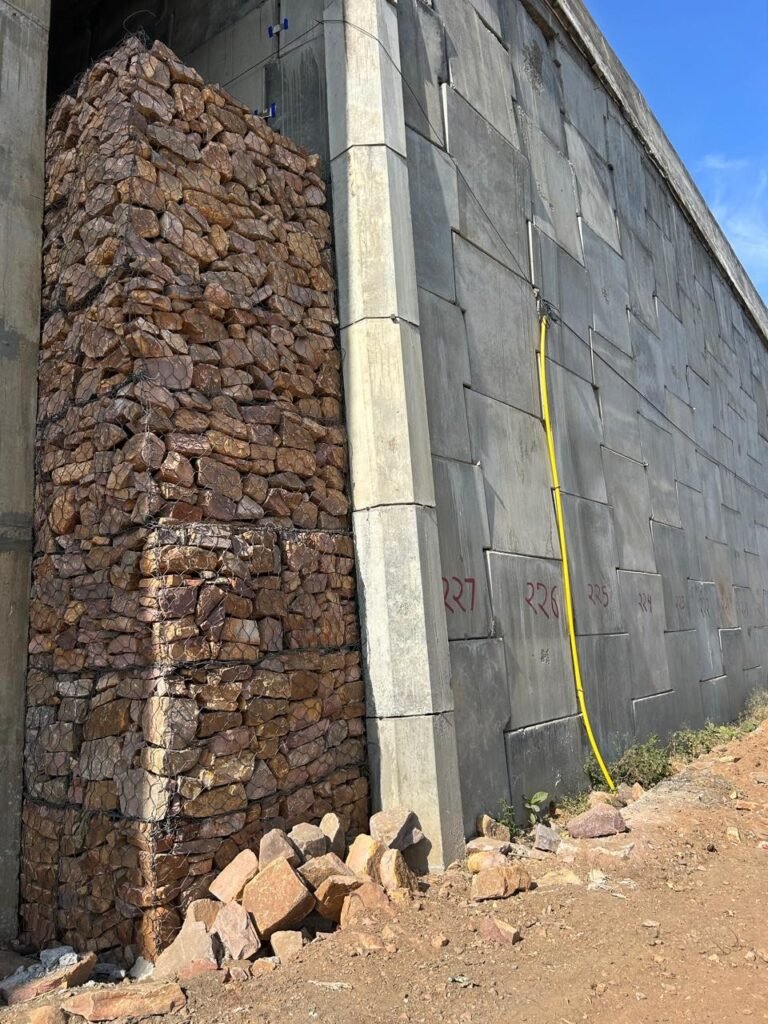 Rehabilitation of RE Wall Using Soil Nailing