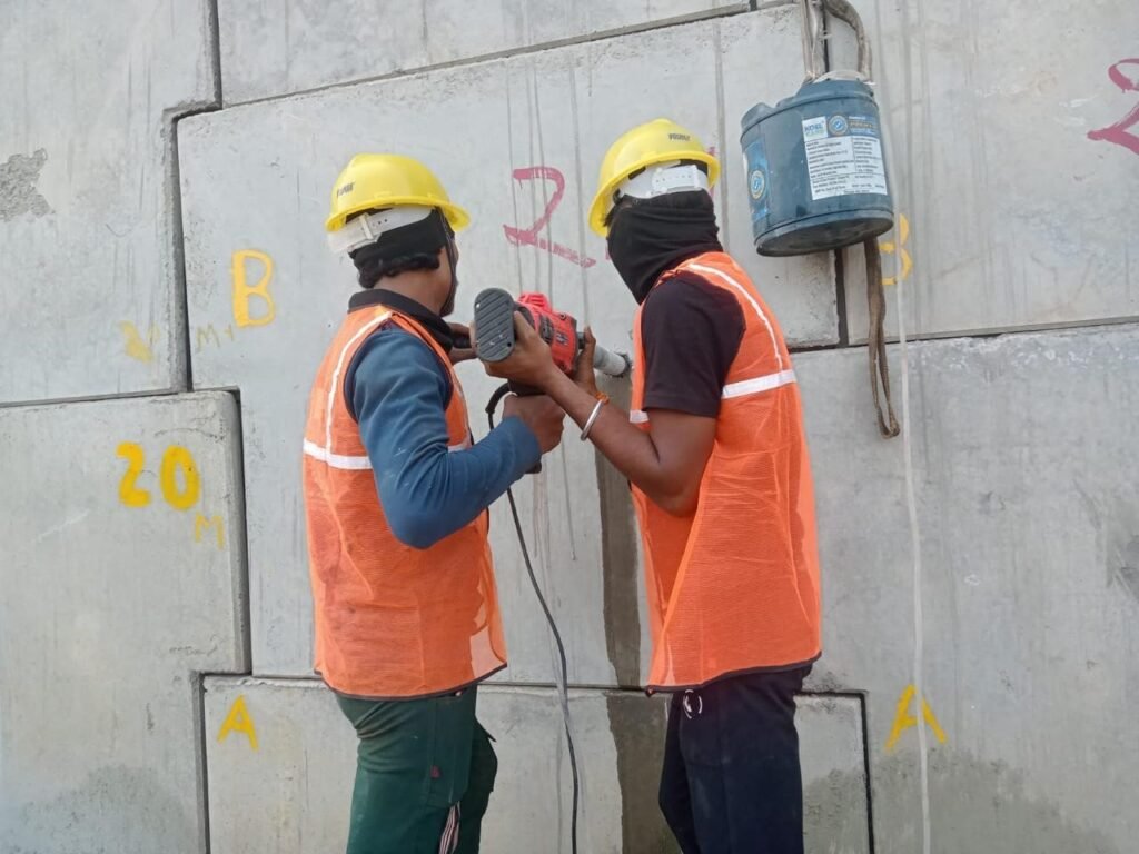 reinforced soil wall strengthening